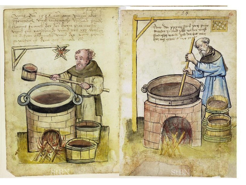 Пиво в средневековье