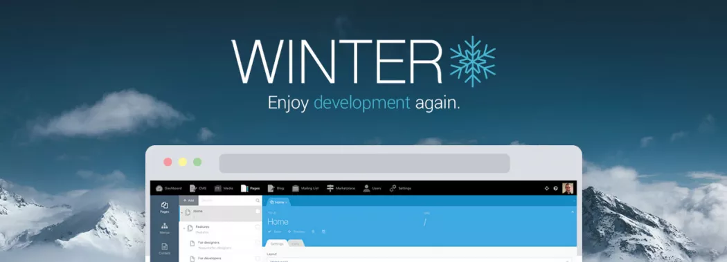 Winter CMS — система управления контентом