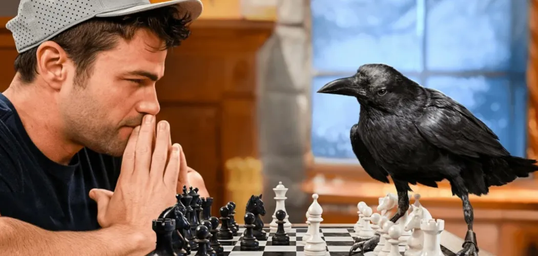 Коллективные игры у ворон