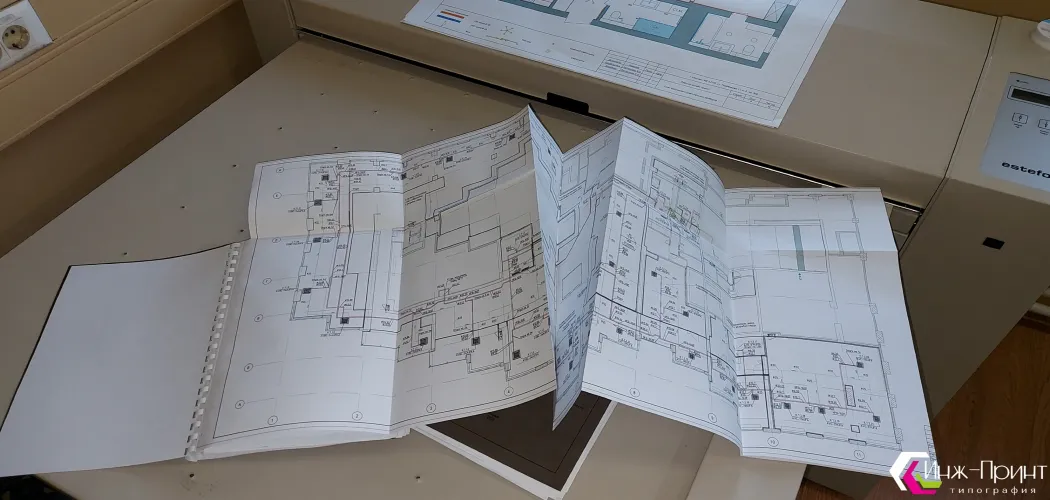 Печать чертежей и проектной документации: основные форматы